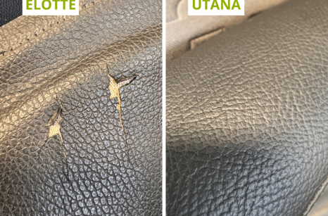 Opel Corsa - autókárpit javítás után vezetőoldali ülés előtte és utána kép