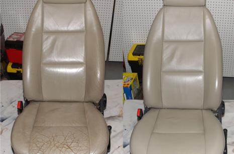 Bőrfestés - előtte és utána